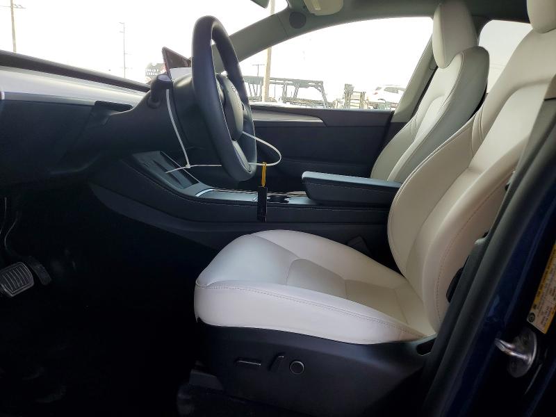 2024 Tesla Model y VIN 7SAYGDEE1RF064947 COPART salvage auction — REAR END, CA - SALVAGE CERTIFICATE, sold $15,200 on 2026-07-23 (photo 7)
