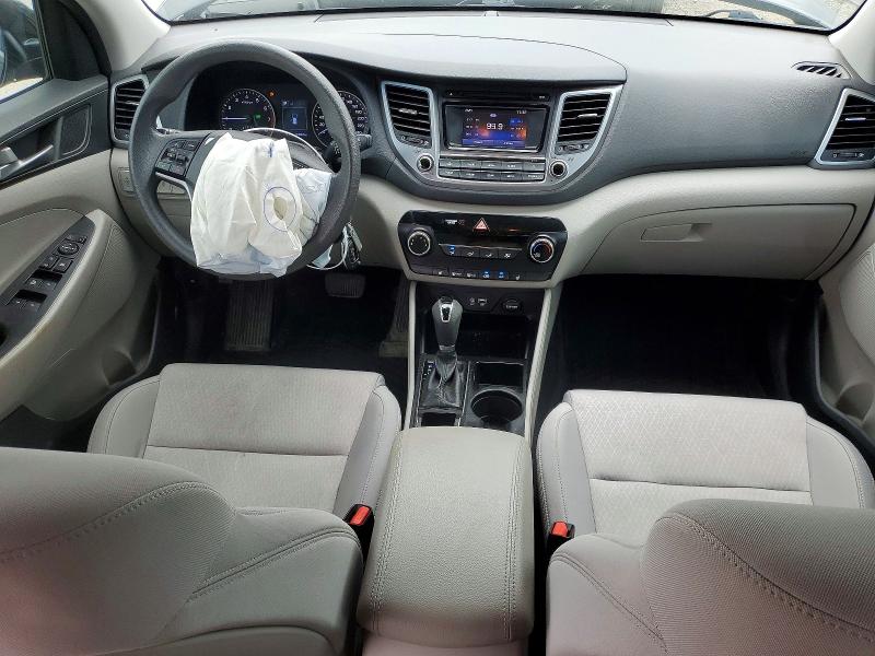 2017 Hyundai Tucson VIN KM8J2CA4XHU558391 COPART salvage auction — FRONT END, On - Permit Salvage, sold $3,100 on 2026-07-07 (photo 8)