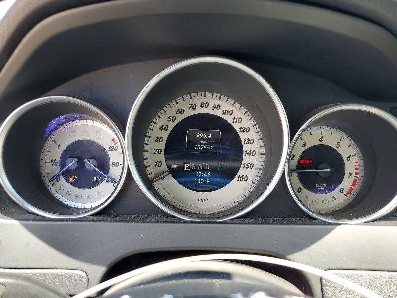 2013 Mercedes-benz C-klasse VIN WDDGF8AB8DR250704 COPART salvage auction — FRONT END, Ga - Cert Of Title-Salvage, sold $1,800 on 2026-07-27 (photo 9)