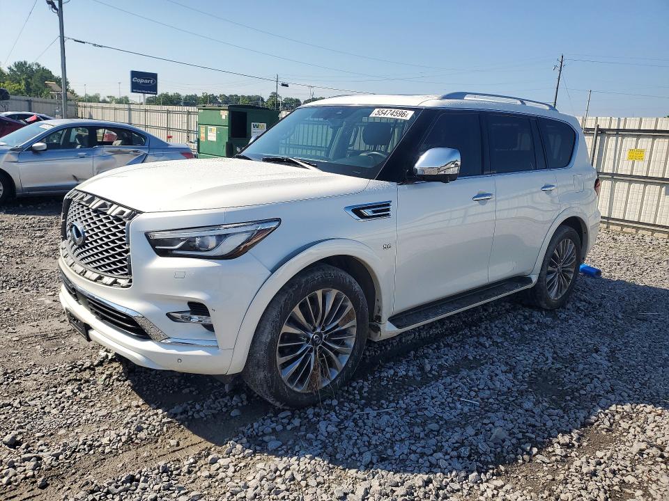 2018 Infiniti VIN JN8AZ2NC6J9440945 COPART salvage auction — FRONT END, AL - CERT OF TITLE-SALVAGE TITLE (P), sold $250 on 2026-07-28 (photo 1)
