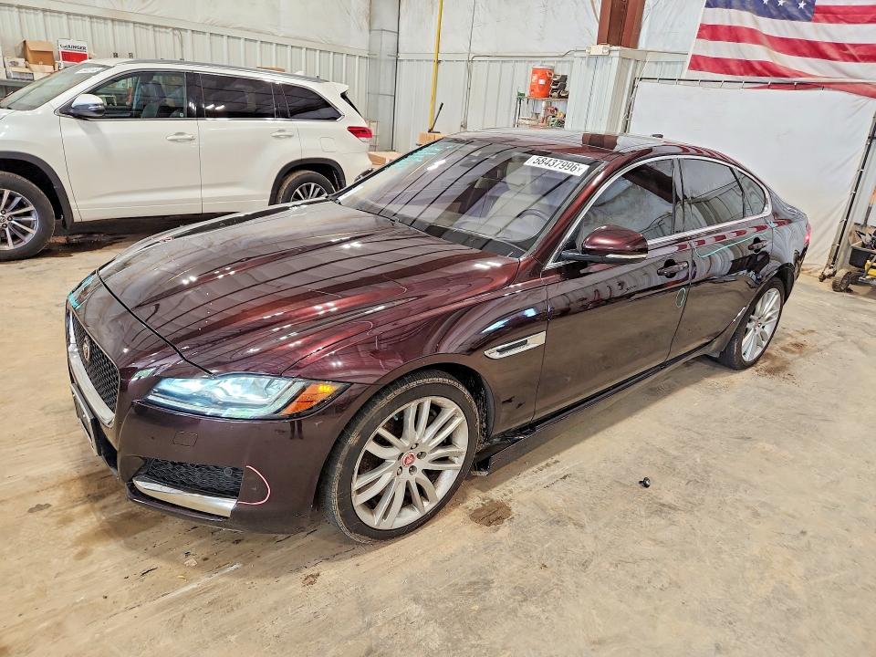 2017 Jaguar VIN SAJBK4BV4HCY36005 COPART salvage auction — FRONT END, Wi - Junked Vehicle Bill Of Sale, sold $2,100 on 2026-07-08 (photo 1)