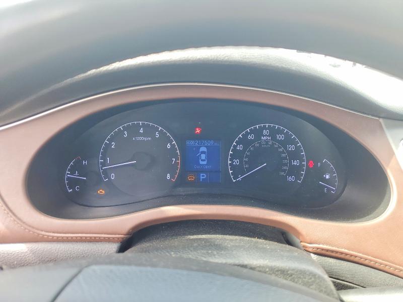 2013 Hyundai Genesis VIN KMHGC4DD5DU236860 COPART salvage auction — SIDE, FL - CERTIFICATE OF DESTRUCTION, sold $375 on 2026-07-27 (photo 9)