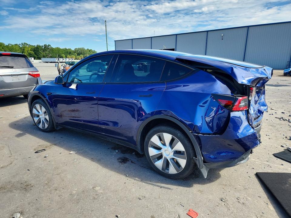 2023 Tesla VIN 7SAYGDEE5PA157836 COPART salvage auction — REAR END, Fl - Cert Of Title Slvg Rebuildable, sold $9,400 on 2026-07-27 (photo 2)