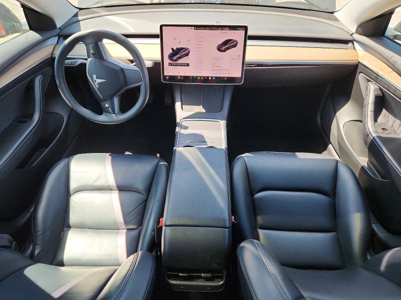 2022 Tesla Model 3 VIN 5YJ3E1EB2NF167192 COPART salvage auction — REAR END, Salvage Title, sold $250 on 2026-07-21 (photo 8)
