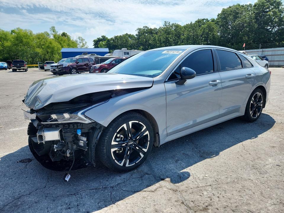 2024 Kia K5 VIN 5XXG64J28RG266186 COPART salvage auction — FRONT END, Mo - Salvage Certificate Of Title, sold $5,100 on 2026-08-03 (photo 1)