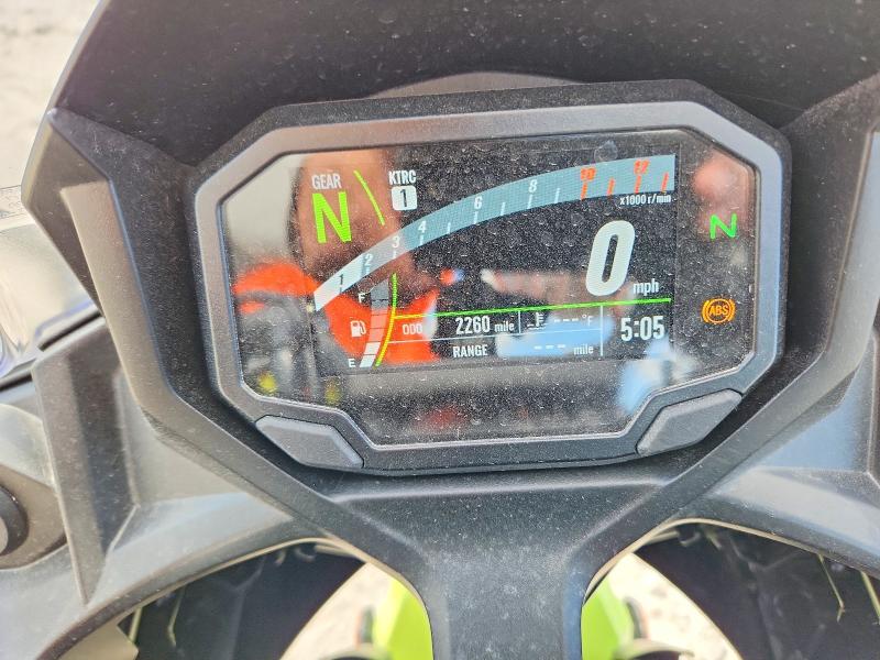 2026 Kawasaki Ex VIN ML5EXEP16TDAH1206 COPART salvage auction — SIDE, TX - SALVAGE VEHICLE TITLE (P), sold $2,150 on 2026-07-30 (photo 7)