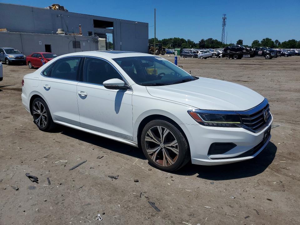 2021 Volkswagen Passat VIN 1VWSA7A31MC016829 COPART salvage auction — MECHANICAL, Va - Certificate Of Title, sold $2,350 on 2026-07-02 (photo 4)