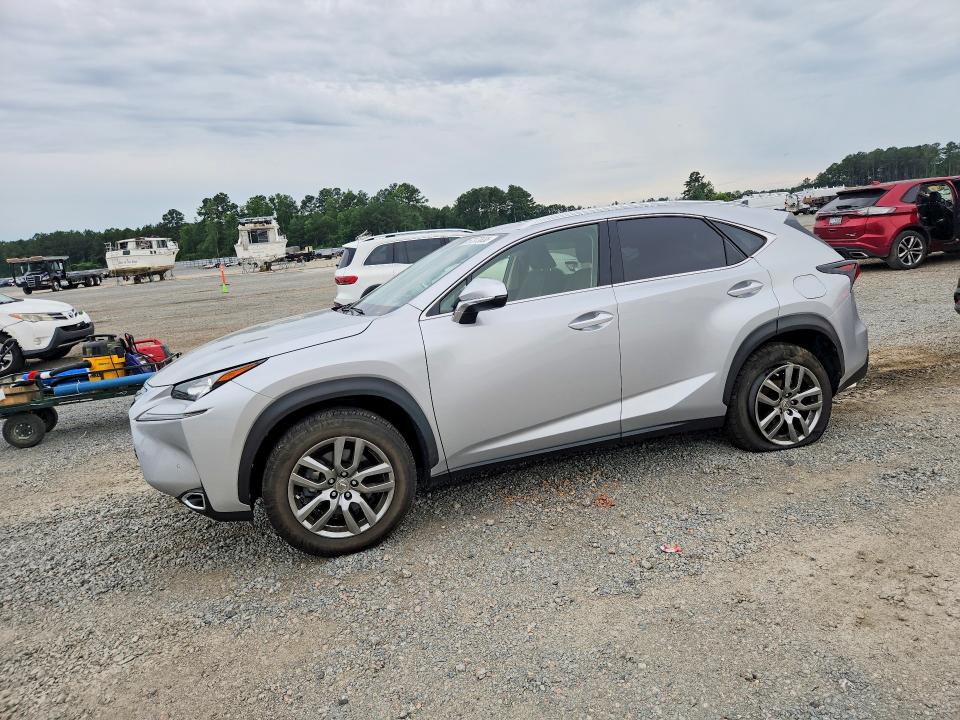 2015 Lexus Nx VIN JTJYARBZ5F2012185 COPART salvage auction — REAR END, NC - SALVAGE CERTIFICATE OF TITLE, sold $6,700 on 2026-07-27 (photo 1)
