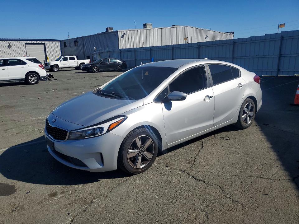 2018 Kia Forte VIN 3KPFL4A79JE178115 COPART salvage auction — VANDALISM, Ca - Salvage Certificate, sold $1,700 on 2026-07-24 (photo 1)