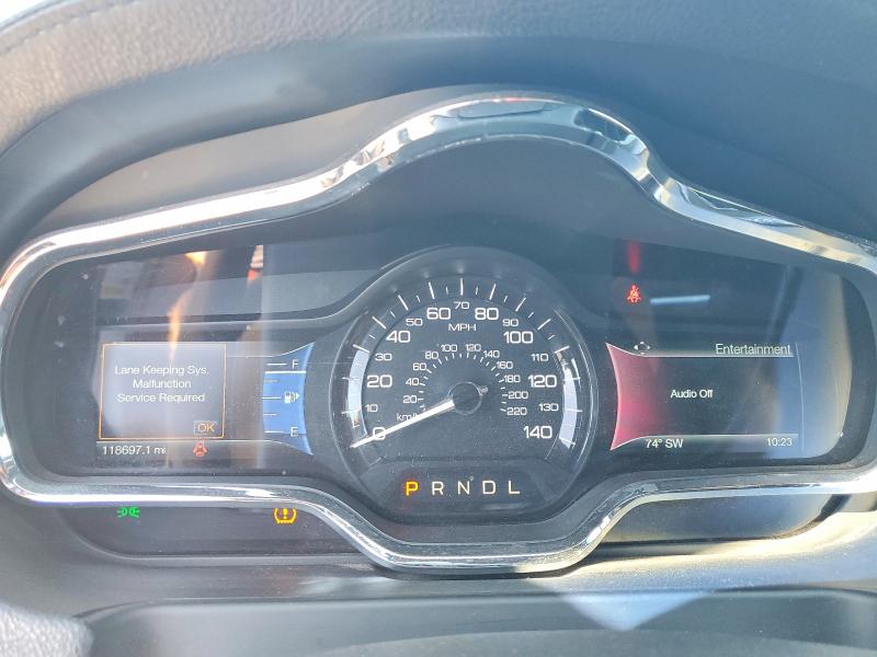2015 Lincoln Mkt VIN 2L1MJ5LK7FBL01832 COPART salvage auction — WATER/FLOOD, Ny - Certificate Of Title (P), sold $925 on 2026-07-17 (photo 9)