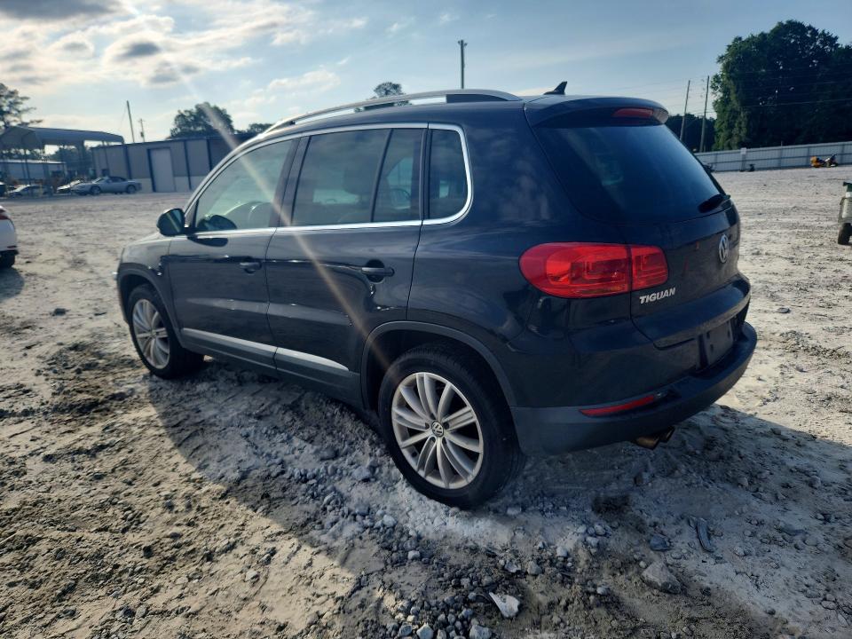 2012 Volkswagen Tiguan VIN WVGAV7AX3CW611230 COPART salvage auction — FRONT END, Ga - Cert Of Title-Salvage, sold $1,000 on 2026-07-08 (photo 2)