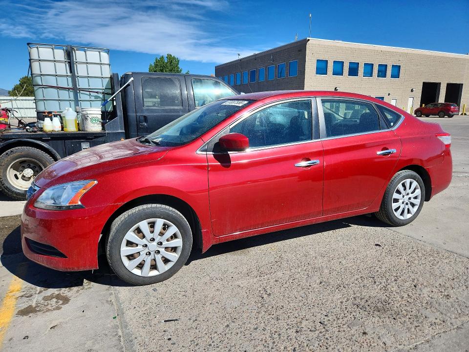 2014 Nissan VIN 3N1AB7AP7EY249480 COPART salvage auction — FRONT END, Co - Certificate Of Title, sold $325 on 2026-07-03 (photo 1)