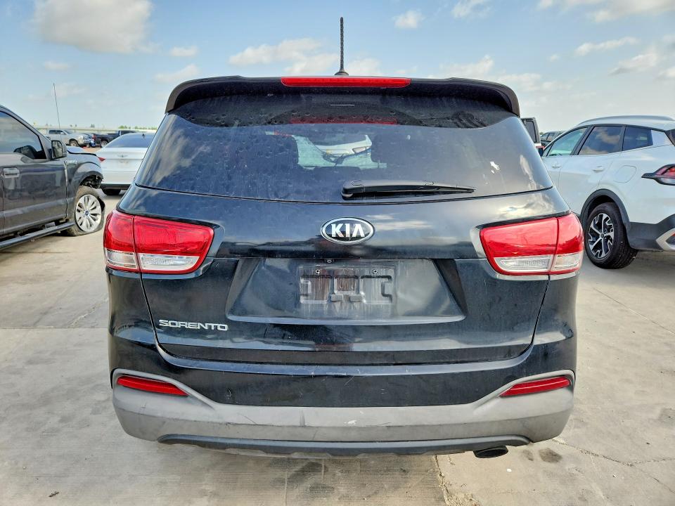 2017 Kia Sorento VIN 5XYPG4A3XHG220617 COPART salvage auction — FRONT END, Tx - Salvage Vehicle Title, sold $850 on 2026-07-30 (photo 6)