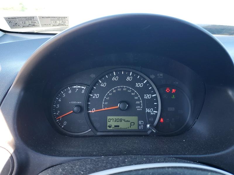 2021 Mitsubishi Mirage VIN ML32AUHJ0MH014338 COPART salvage auction — FRONT END, Pa - Certificate Of Salvage, sold $500 on 2026-07-14 (photo 9)