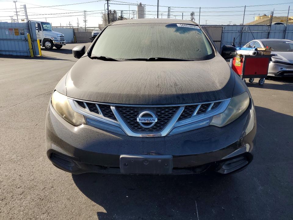 2012 Nissan Murano VIN JN8AZ1MU9CW101315 COPART salvage auction — SIDE, Ca - Lien Papers-Clean Or Ac, sold $450 on 2026-07-08 (photo 5)