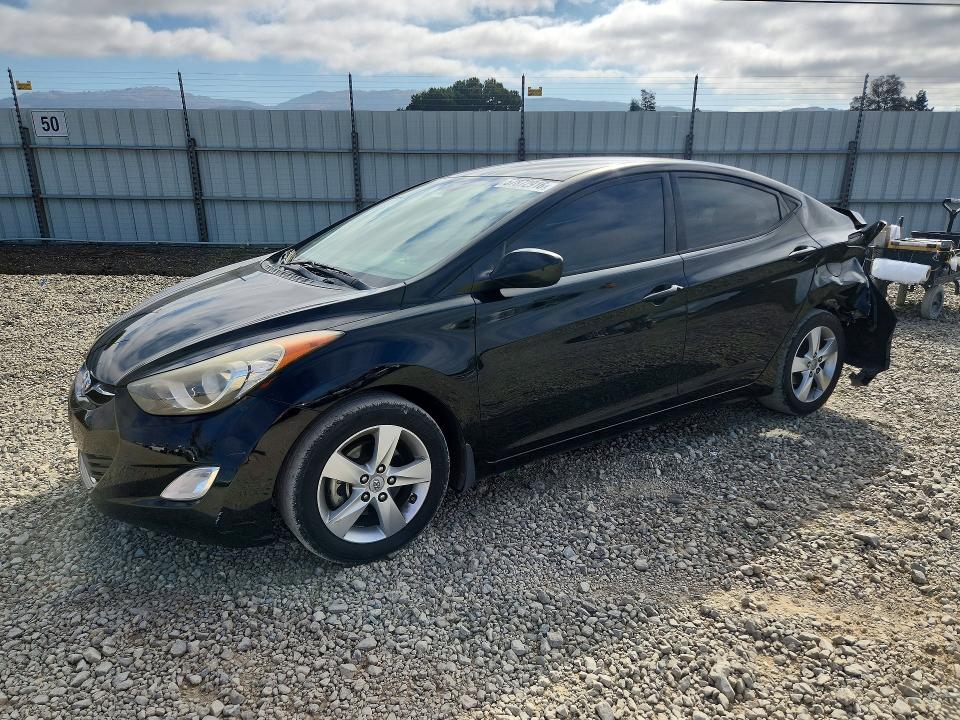 2013 Hyundai VIN KMHDH4AE7DU753482 COPART salvage auction — REAR END, Salvage Title, sold $1,100 on 2026-07-16 (photo 1)