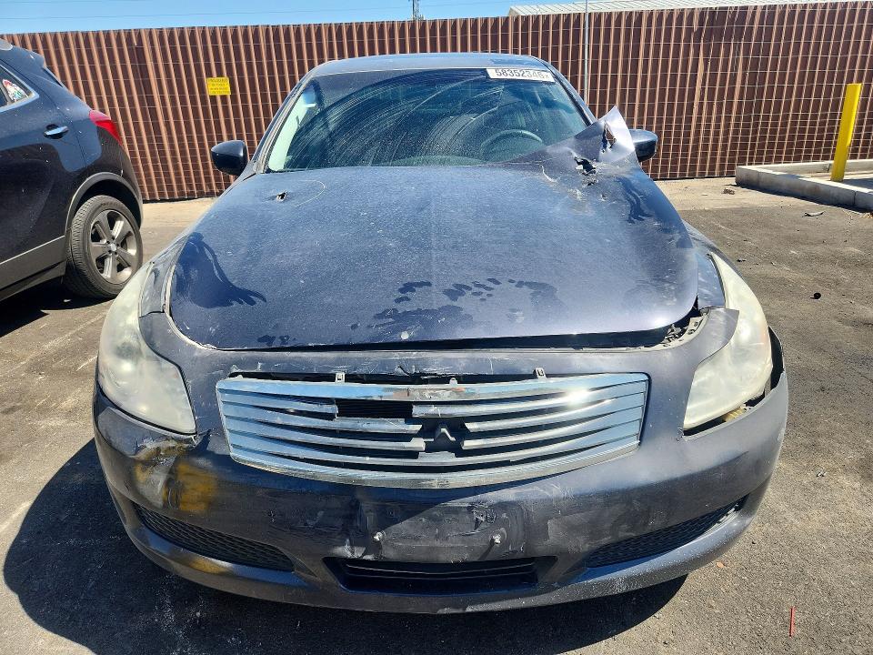 2009 Infiniti G37 VIN JNKCV61F99M353247 COPART salvage auction — FRONT END, NV - SALVAGE TITLE, sold $775 on 2026-07-20 (photo 5)