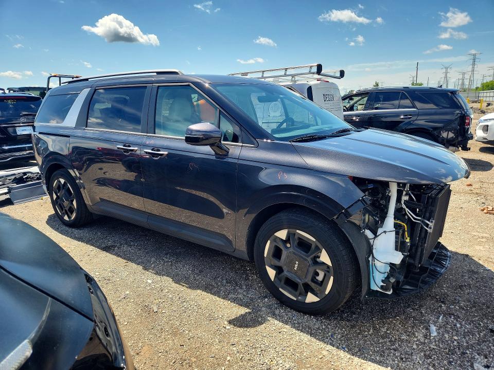 2025 Kia VIN KNDNC5K39S6458735 COPART salvage auction — FRONT END, Il - Salvage Certificate, sold $10,900 on 2026-07-30 (photo 4)
