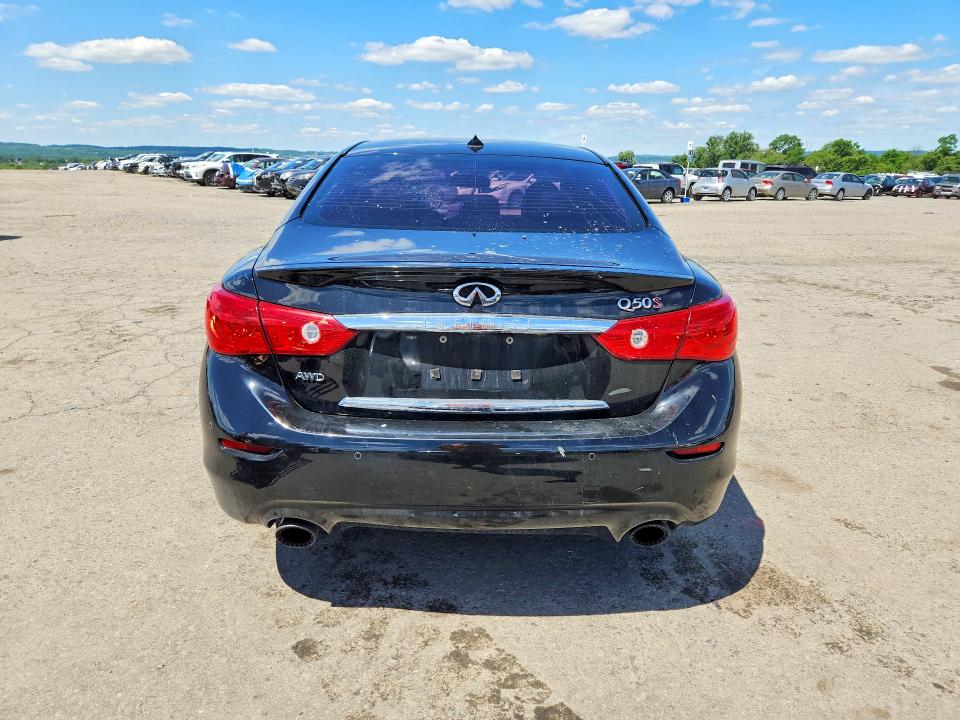 2017 Infiniti VIN JN1FV7AR0HM870968 COPART salvage auction — FRONT END, Pa - Certificate Of Salvage, sold $2,700 on 2026-07-17 (photo 6)