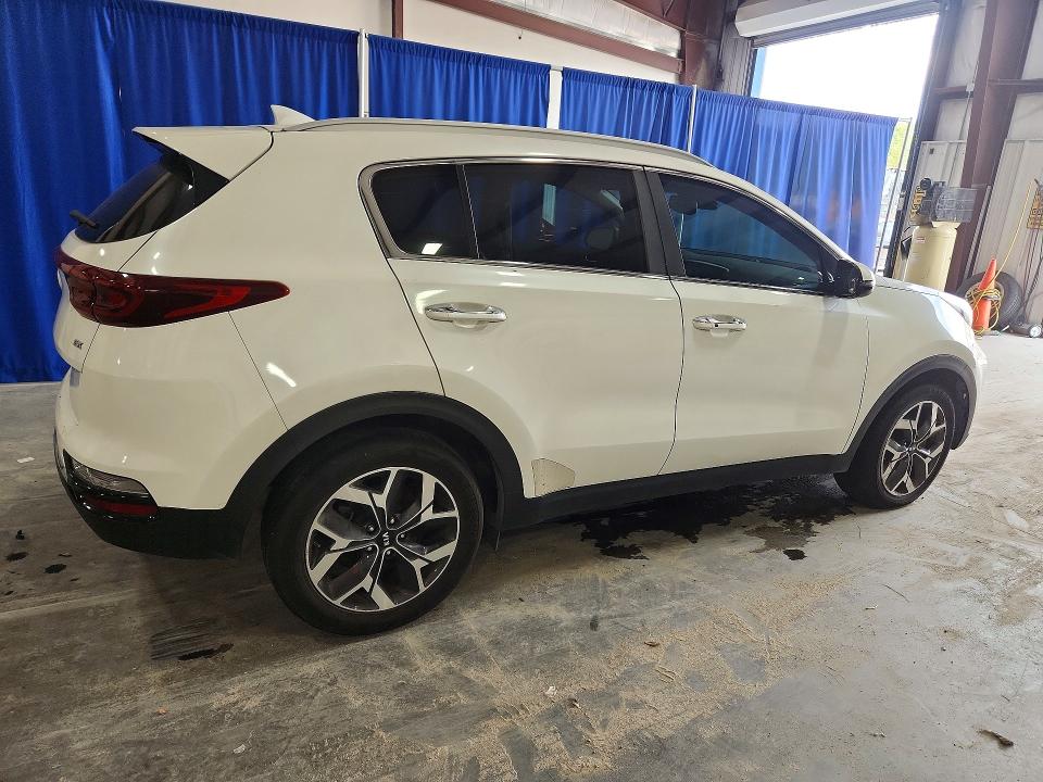 2020 Kia Sportage VIN KNDPN3AC5L7839051 COPART salvage auction — FRONT END, Sc - Certificate Of Title, sold $325 on 2026-07-30 (photo 3)