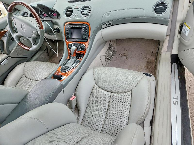 2003 Mercedes-benz Sl-class VIN WDBSK75F33F034765 COPART salvage auction — MECHANICAL, Ny - Cert Of Title-Rebuilt Salvage, sold $2,250 on 2026-07-27 (photo 8)