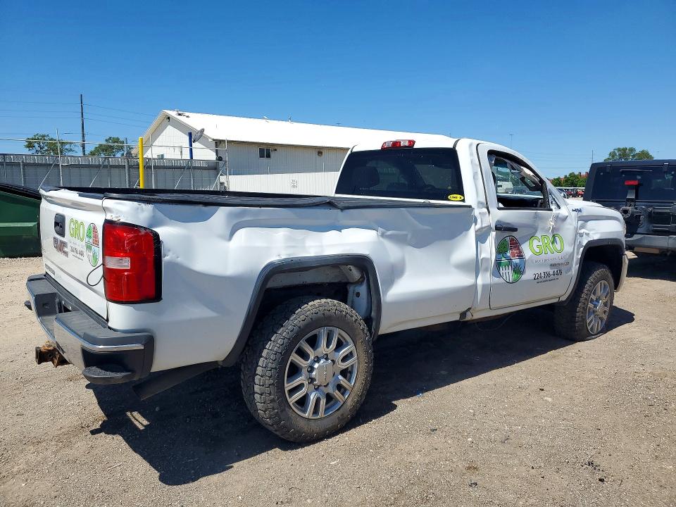 2017 Gmc SIERRA VIN 1GT02REG3HZ236427 COPART salvage auction — ALL OVER, IA - CERT OF TITLE-SALVAGE TITLE, sold $7,000 on 2026-07-22 (photo 3)