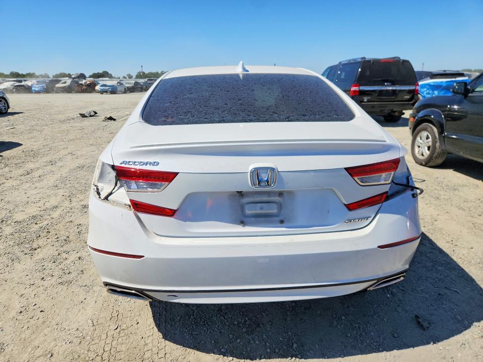 2020 Honda Accord VIN 1HGCV1F39LA093199 COPART salvage auction — FRONT END, Ca - Salvage Certificate, sold $6,900 on 2026-07-02 (photo 6)
