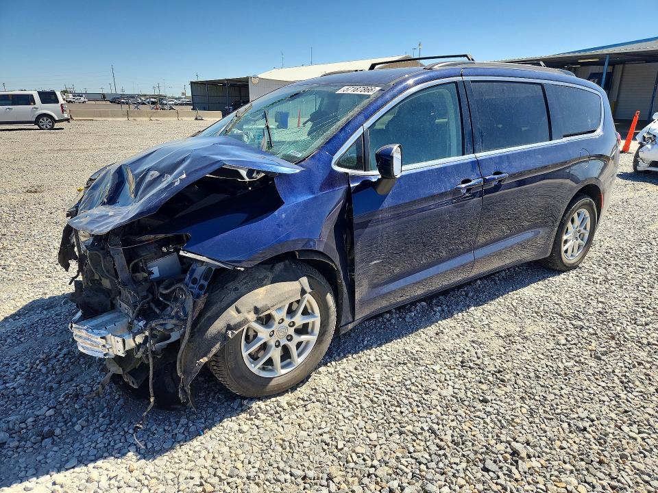2020 Chrysler Voyager VIN 2C4RC1DGXLR164572 COPART salvage auction — FRONT END, Co - Public - Salvage Title, sold $825 on 2026-07-09 (photo 1)