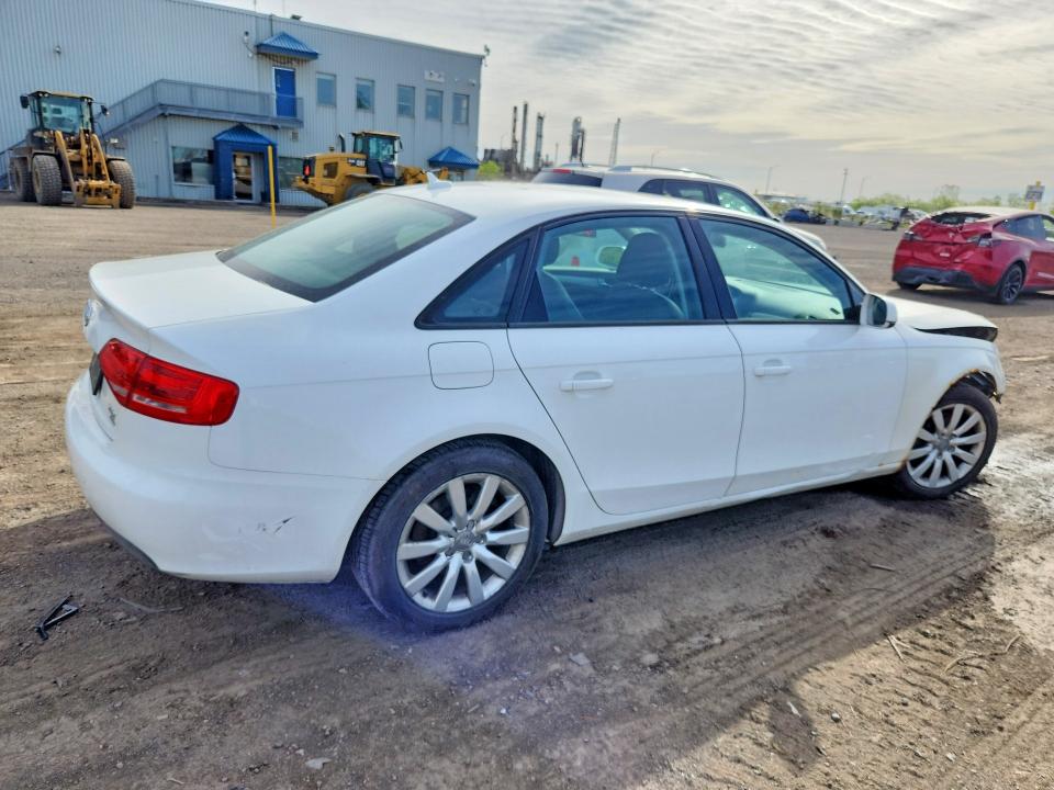 2012 Audi A4 VIN WAUBFCFL4CN016782 COPART salvage auction — FRONT END, Qc - Gravement Accidente, sold $425 on 2026-07-07 (photo 3)