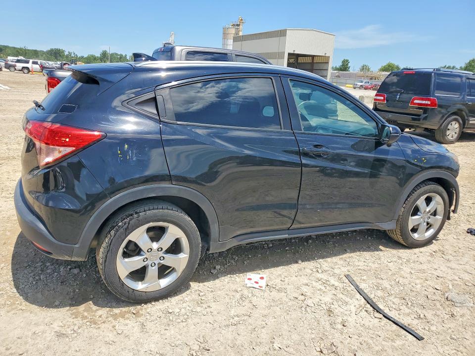 2016 Honda Hr-v VIN 3CZRU5H73GM704673 COPART salvage auction — FRONT END, Ks - Cert Of Title-Salvage, sold $2,400 on 2026-07-09 (photo 3)
