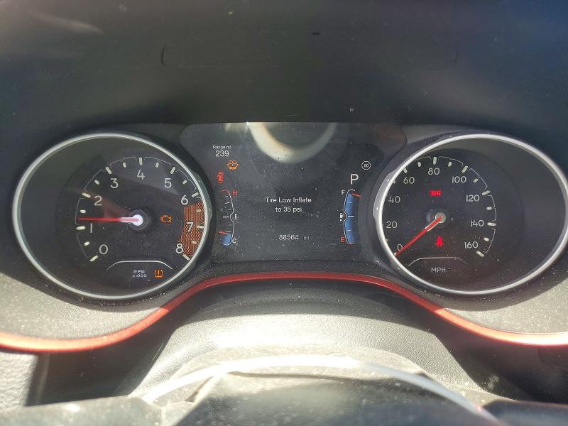 2017 Jeep Compass VIN 3C4NJDDB3HT646251 COPART salvage auction — FRONT END, Ca - Salvage Certificate, sold $2,650 on 2026-07-02 (photo 9)