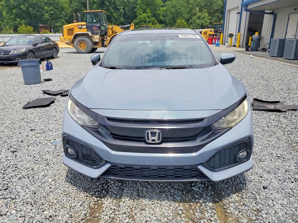 2017 Honda Civic VIN SHHFK7H51HU224211 COPART salvage auction — REAR END, Nc - Salvage Certificate Of Title, sold $2,100 on 2026-07-30 (photo 5)