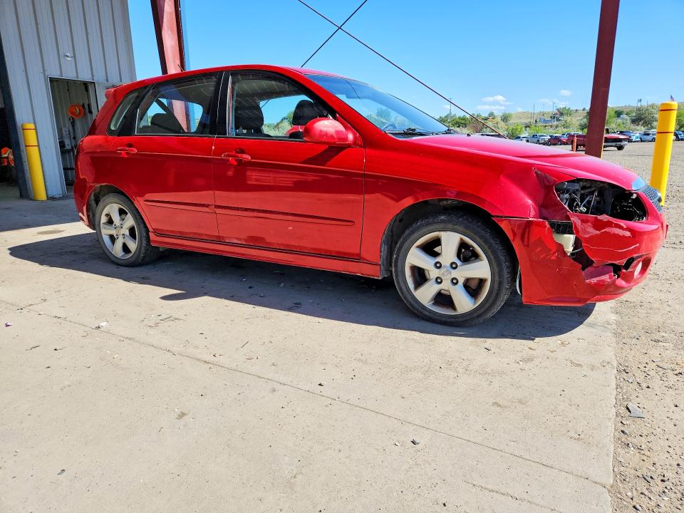 2007 Kia Spectra VIN KNAFE161175000486 COPART salvage auction — FRONT END, Mt - Certificate Of Title, sold $175 on 2026-07-20 (photo 4)