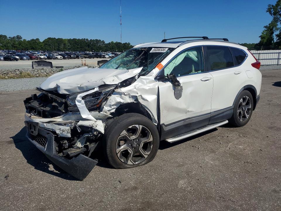 2019 Honda Cr-v VIN 7FARW1H97KE012671 COPART salvage auction — FRONT END, Nc - Salvage Certificate Of Title, sold $400 on 2026-07-23 (photo 1)