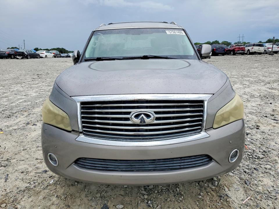 2012 Infiniti Qx56 VIN JN8AZ2NF7C9515245 COPART salvage auction — SIDE, Ga - Cert Of Title-Salvage, sold $2,150 on 2026-07-08 (photo 5)