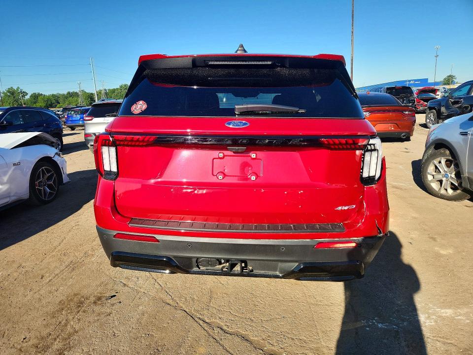 2026 Ford Explorer VIN 1FMUK8KH5TGA68122 COPART salvage auction — FRONT END, Mi - Scrap Certificate Of Title, sold $13,500 on 2026-08-21 (photo 6)