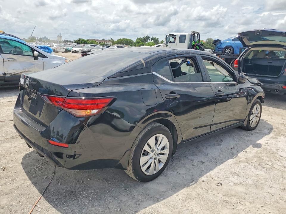 2024 Nissan Sentra VIN 3N1AB8BV5RY250300 COPART salvage auction — FRONT END, Fl - Certificate Of Destruction, sold $1,150 on 2026-07-31 (photo 3)