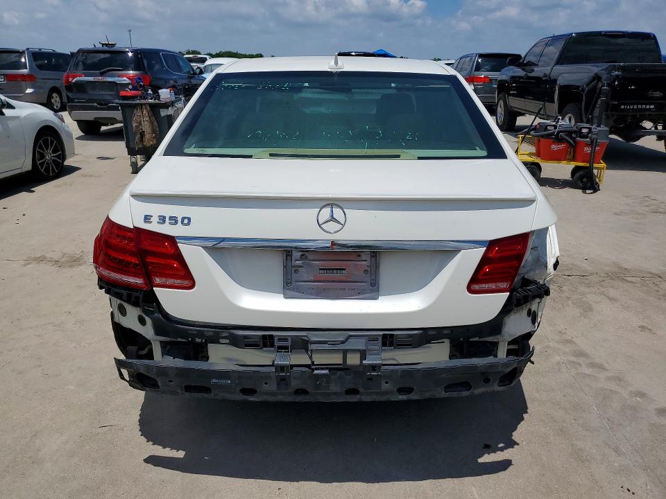 2014 Mercedes-benz E-klasse VIN WDDHF5KB6EA796368 COPART salvage auction — REAR END, TX - SALVAGE VEHICLE TITLE (P), sold $3,750 on 2026-07-16 (photo 6)