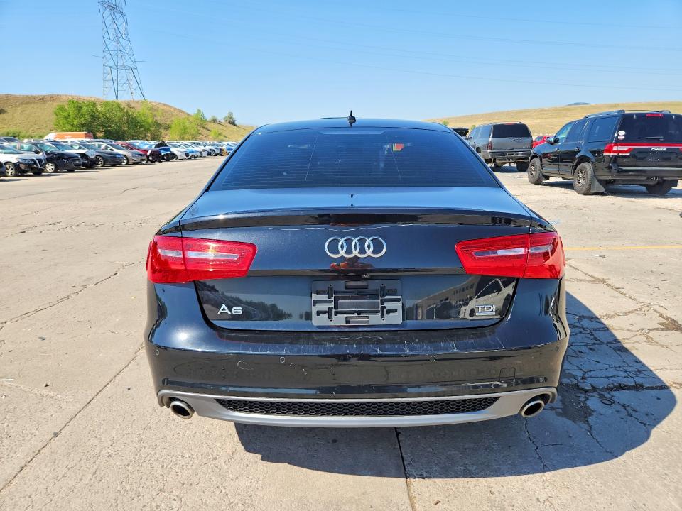 2014 Audi A6 VIN WAUHMAFC3EN120526 COPART salvage auction — FRONT END, Co - Salvage Title, sold $2,450 on 2026-09-02 (photo 6)