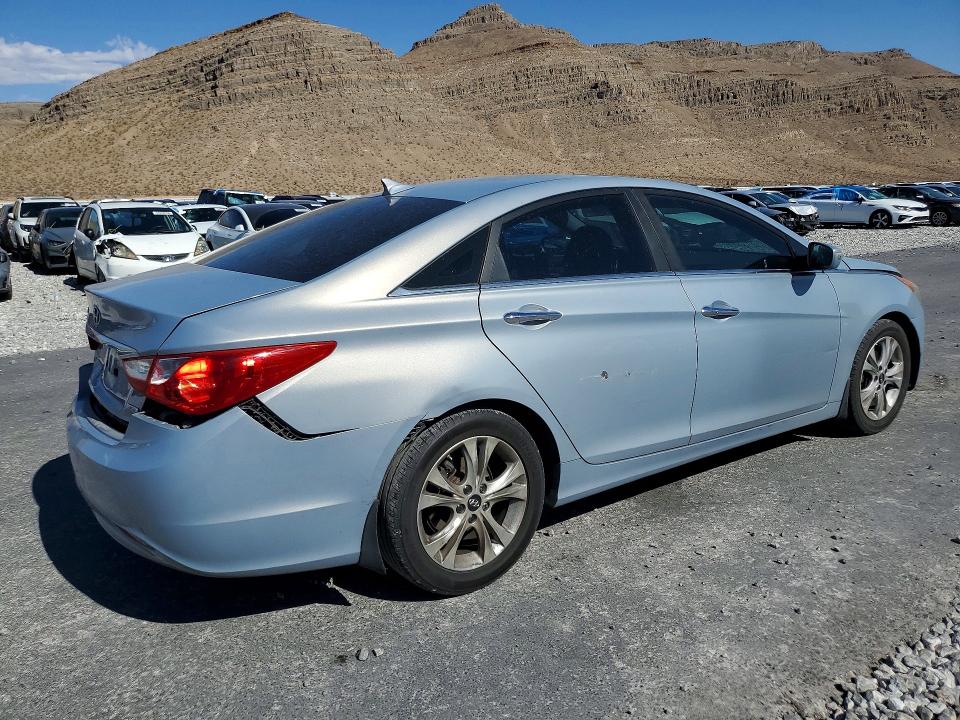 2011 Hyundai Sonata VIN 5NPEC4AC6BH162802 COPART salvage auction — REAR END, Nv - Salvage Title, sold $1,450 on 2026-07-15 (photo 3)