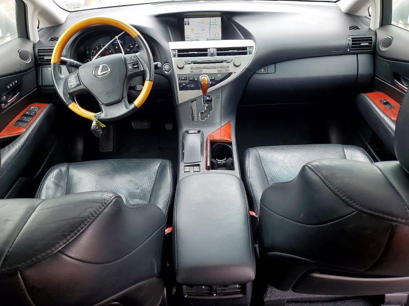 2012 Lexus Rx VIN 2T2BK1BA7CC143323 COPART salvage auction — FRONT END, Ca - Salvage Certificate, sold $4,350 on 2026-07-09 (photo 8)
