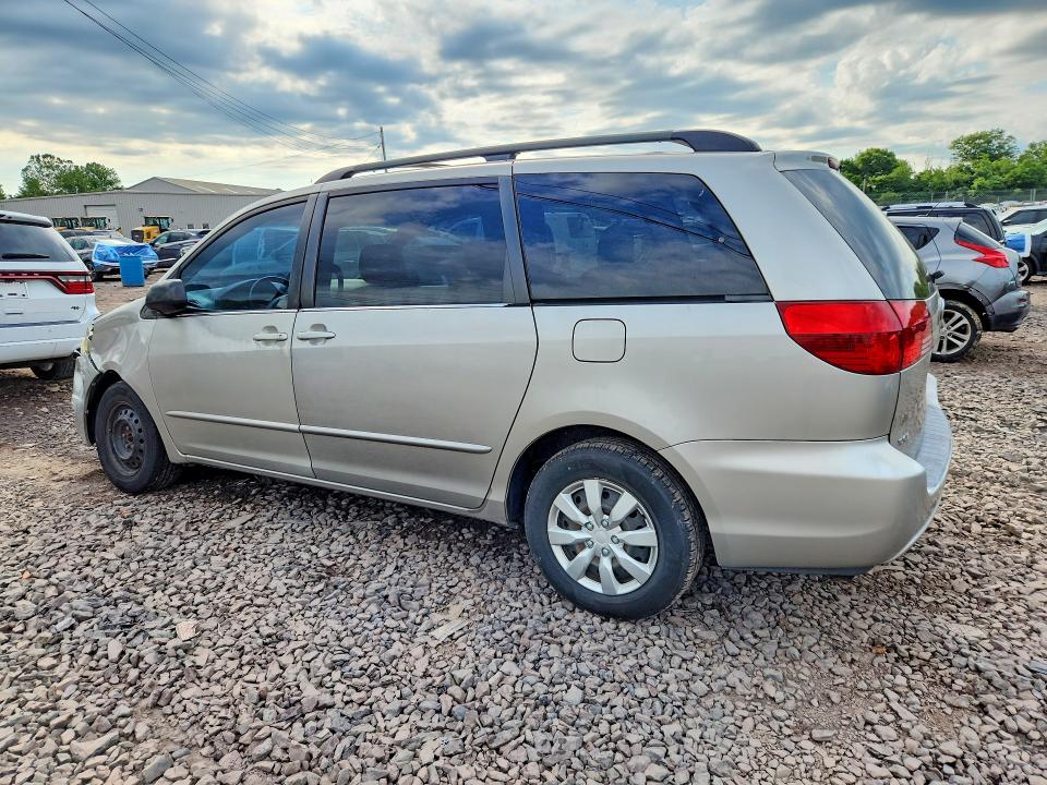 2004 Toyota Sienna VIN 5TDZA23C24S219860 COPART salvage auction — FRONT END, PA - CERTIFICATE OF SALVAGE, sold $700 on 2026-07-20 (photo 2)