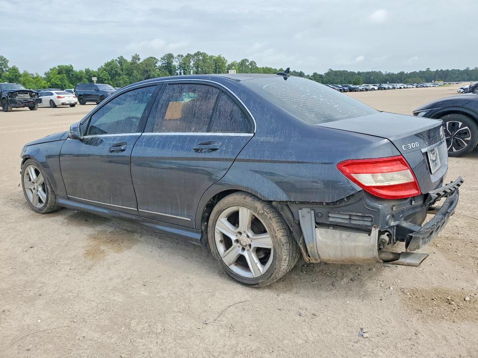 2010 Mercedes-benz C class VIN WDDGF8BB7AR124330 COPART salvage auction — FRONT END, Tx - Salvage Vehicle Title, sold $725 on 2026-07-02 (photo 2)