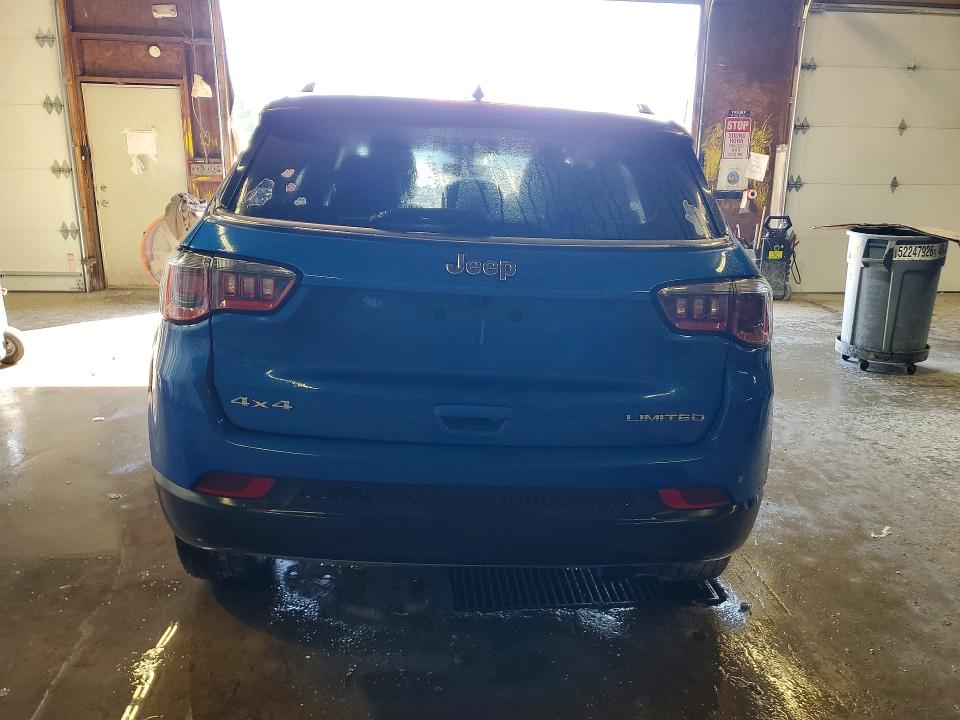 2018 Jeep Compass VIN 3C4NJDCB0JT365886 COPART salvage auction — SIDE, PA - CERTIFICATE OF SALVAGE, sold $900 on 2026-07-02 (photo 6)