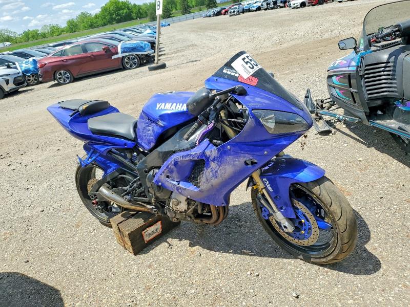 2000 Yamaha Yzfr1 VIN JYARN05E9YA003977 COPART salvage auction — ROLLOVER, Mi - Certificate Of Title, sold $600 on 2026-07-06 (photo 1)