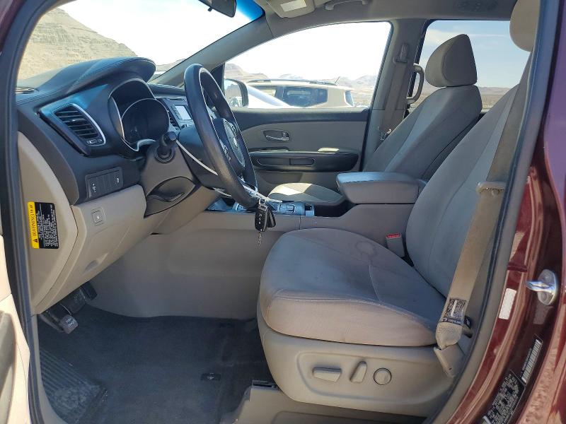 2015 Kia SEDONA VIN KNDMB5C16F6080570 COPART salvage auction — REAR END, Nv - Cert Of Title-Rebuilt Total Lo, sold $1,550 on 2026-07-08 (photo 7)