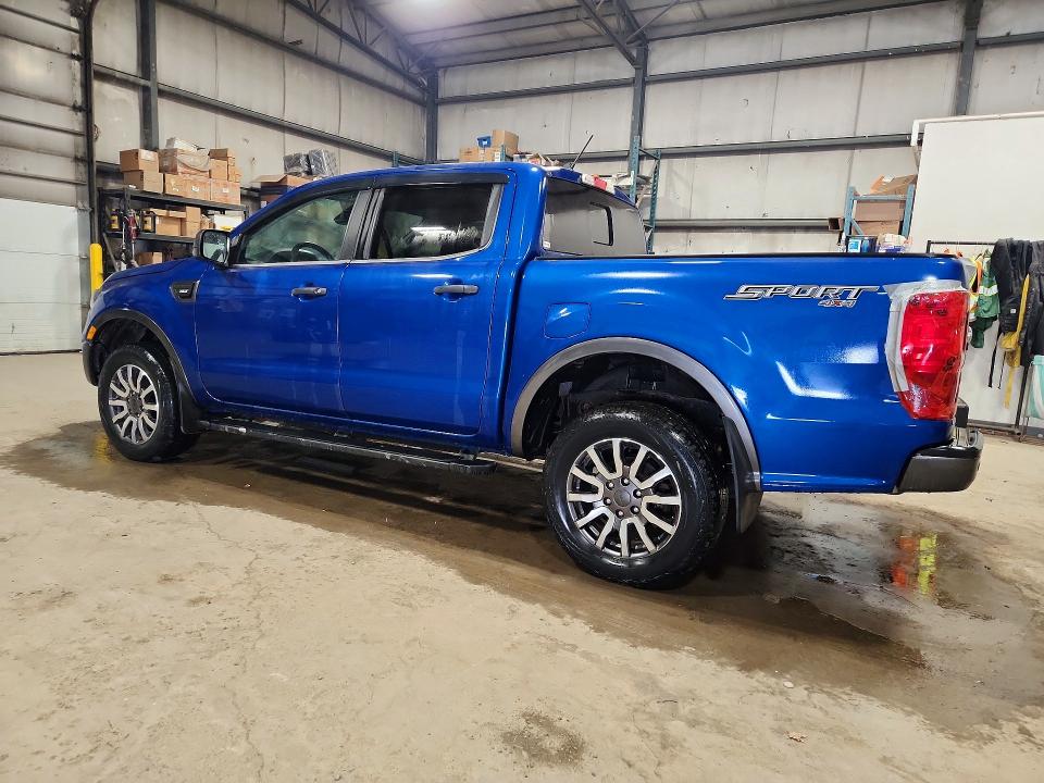 2019 Ford Ranger VIN 1FTER4FH4KLA43080 COPART salvage auction — MINOR DENT/SCRATCHES, On - Permit No Brand - Unfit (P), sold $17,850 on 2026-07-03 (photo 2)