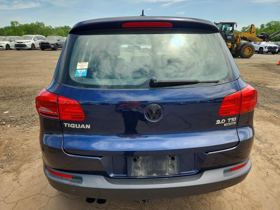 2012 Volkswagen Tiguan VIN WVGBV7AXXCW611178 COPART salvage auction — FRONT END, Ct - Cert Of Title-Salvage, sold $475 on 2026-07-14 (photo 6)