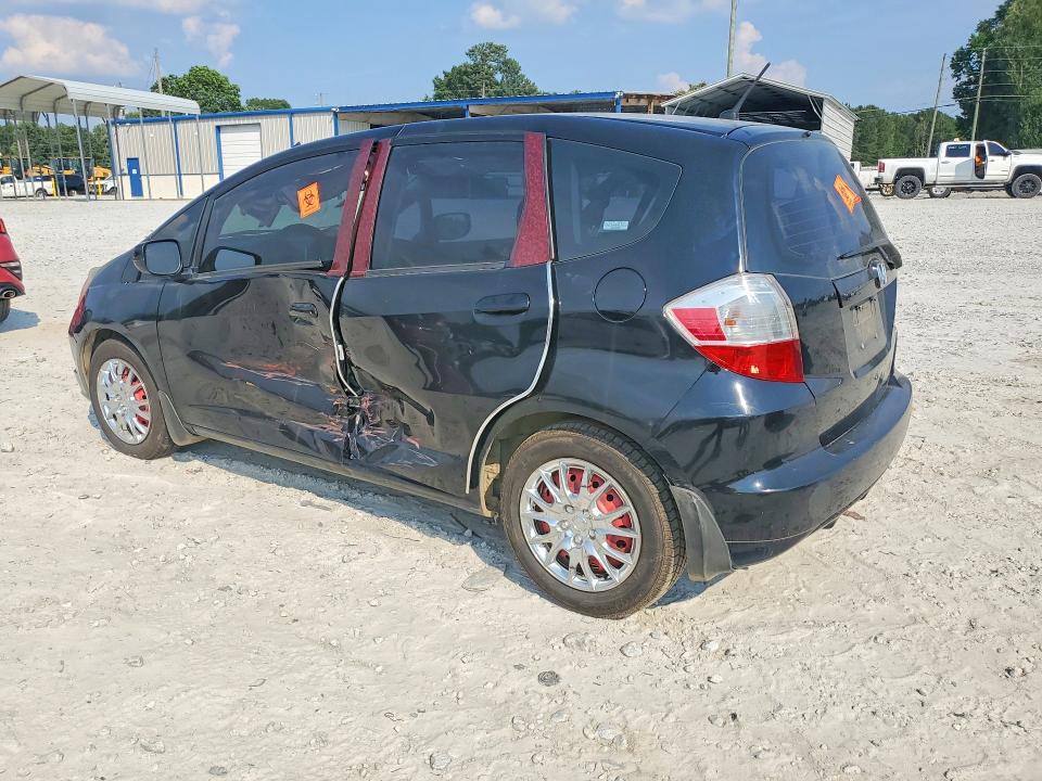 2009 Honda Fit VIN JHMGE87299S040888 COPART salvage auction — SIDE, GA - CERT OF TITLE-REBUILT SALVAGE, sold $975 on 2026-07-13 (photo 2)