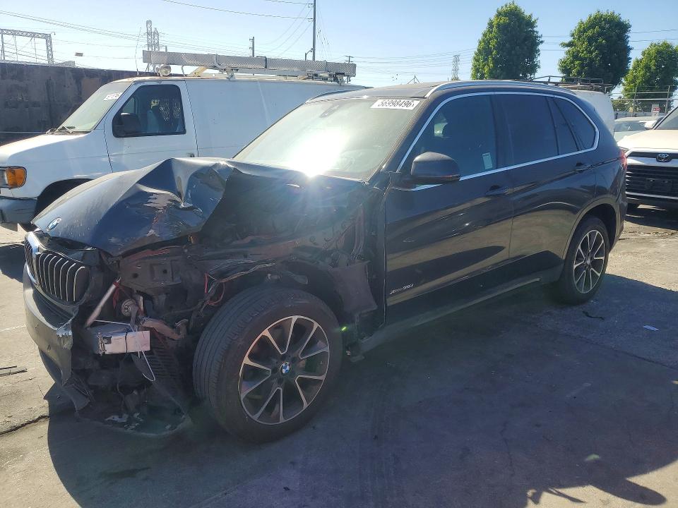 2017 BMW X5 VIN 5UXKR0C38H0V72075 COPART salvage auction — FRONT END, Ca - Salvage Certificate, sold $3,100 on 2026-07-22 (photo 1)